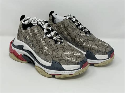 gucci balenciaga triple s|gucci triple s.